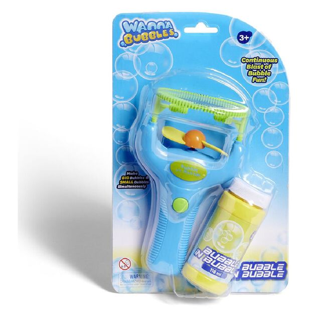 Pistolet lanceur &agrave; bulles 118 ml