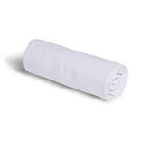 Drap housse 160x200cm 100% coton blanc
