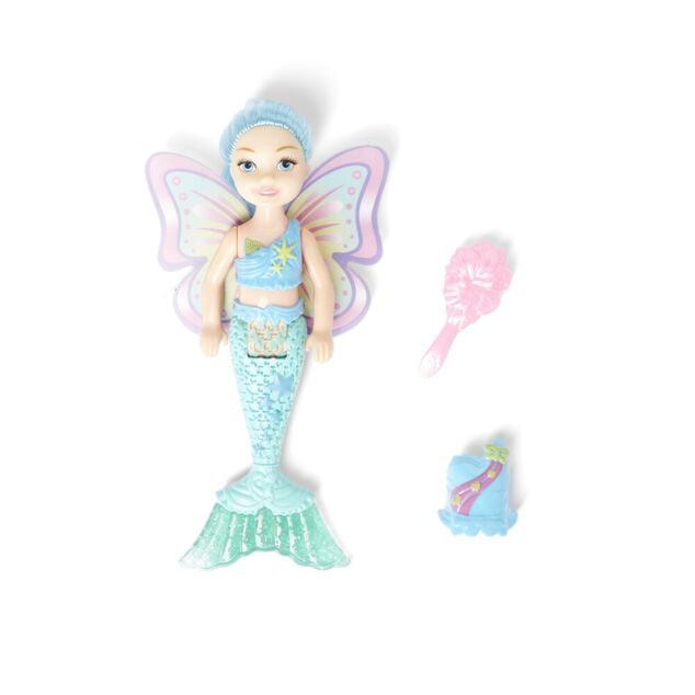 Jouet poupée sirène avec 2 accessoires