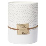 Bougie parfum&eacute;e ivoire senteur fleurs d'Indon&eacute;sie 60H