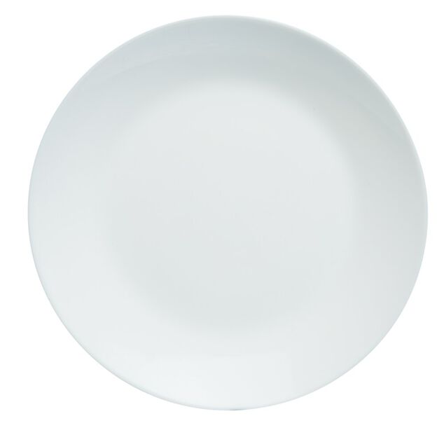Assiette plate ronde Luminarc opale blanche Ø25cm