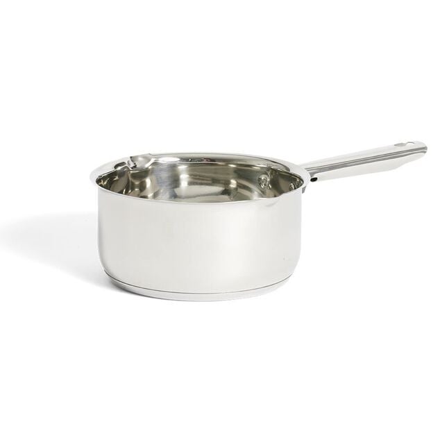 Casserole tous feux dont induction tout inox Ø18cm
