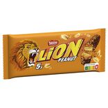 Barres Lion chocolat au lait x5 peanut snack size 150gr