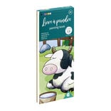 Carnet de coloriage avec pinceau 20 pièces