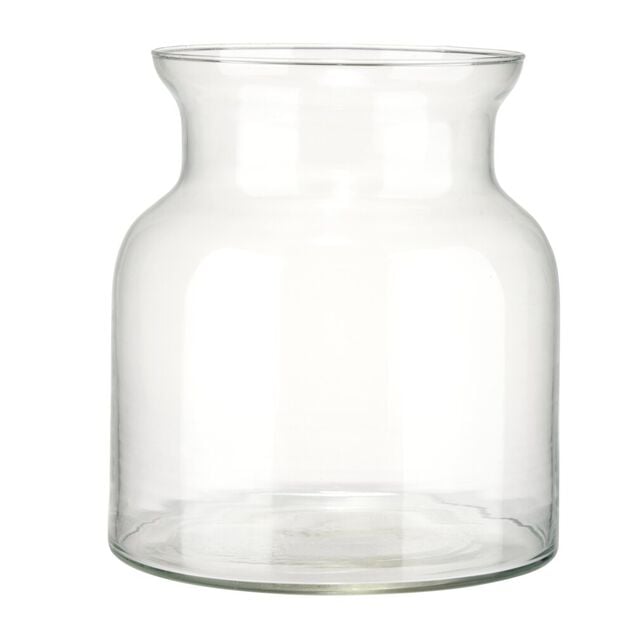 Vase en verre transparent Aria &Oslash;19xH20cm