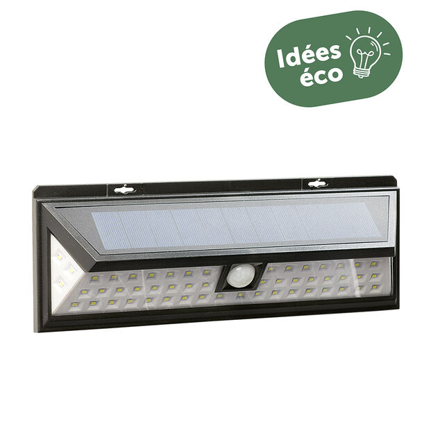 Lampe panneau solaire d&eacute;tecteur de mouvement 54 LED
