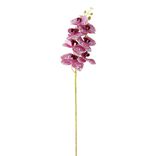 Fleur artificielle tige orchidée rose H92cm