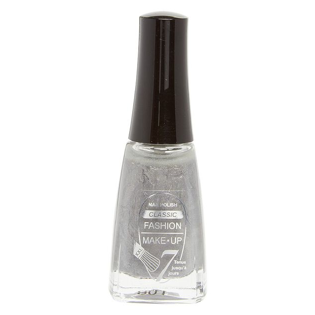 Fashion Make Up  vernis &agrave; ongles classic argent