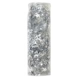 Guirlande de Noël étoile scintillante argentée