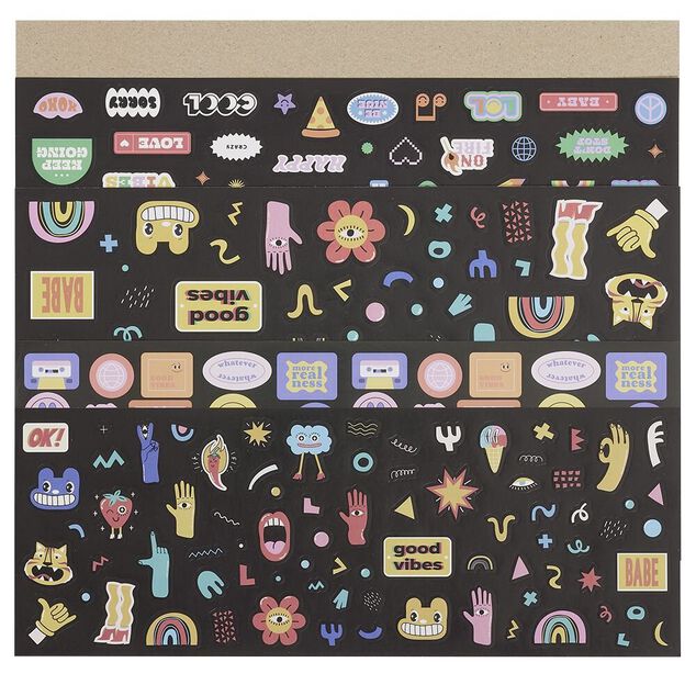 Sticker d&eacute;co fantaisie x300