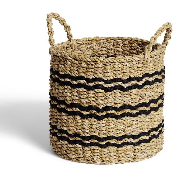 Pani&egrave;re osier ronde petit mod&egrave;le &Oslash;28x25cm
