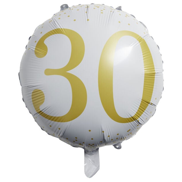 Ballon alu 30 ans &Oslash;46cm