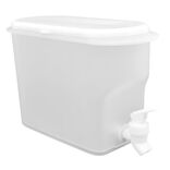 Distributeur de boisson 3,5L plastique blanc 25x11xH18cm