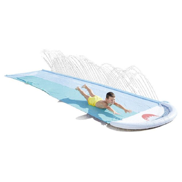 Tapis de glisse double th&egrave;me requin L550cm