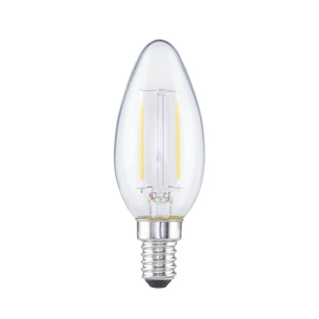 Ampoule LED E14 blanc chaud 2,5W=25W 250lms classe F