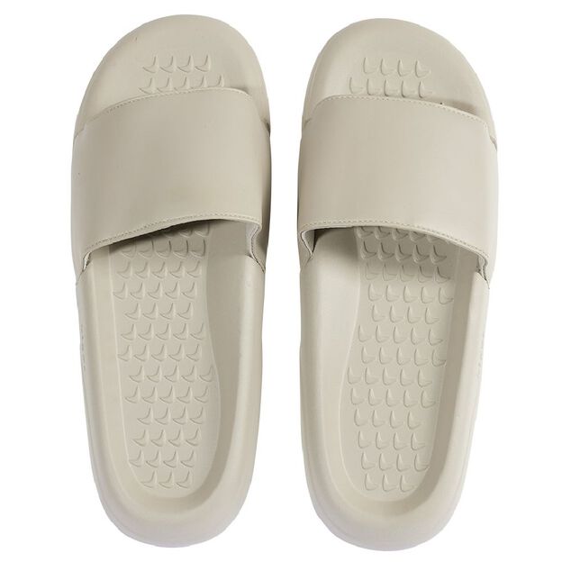 Sandales claquettes plastique gris uni T44/45