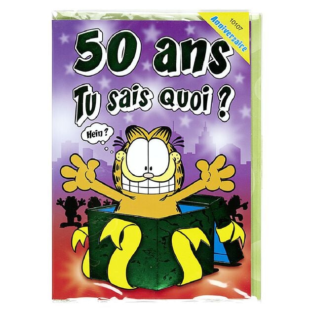 Carte maxi Garfield