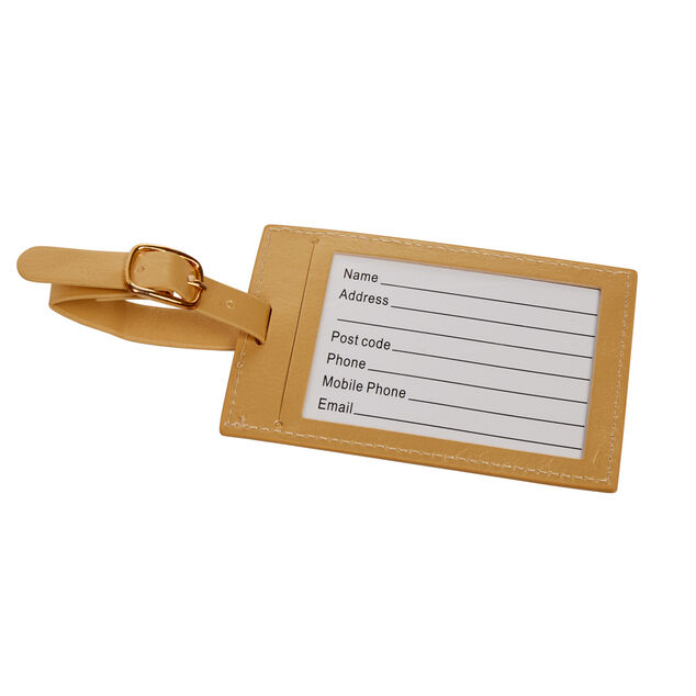 Kit de voyage design militaire marron et bleu