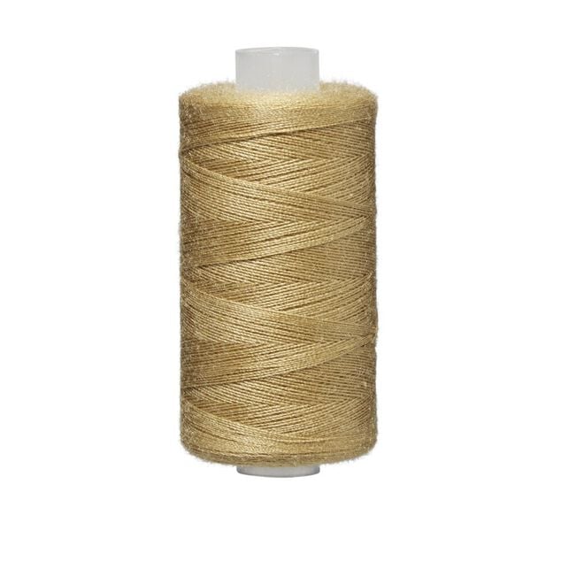 Fil &agrave; coudre beige 500m