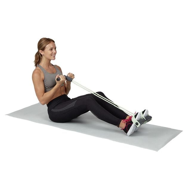 Rameur avec &eacute;lastique