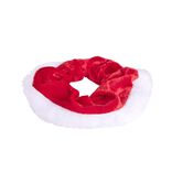 Chouchou de No&euml;l rouge et blanc