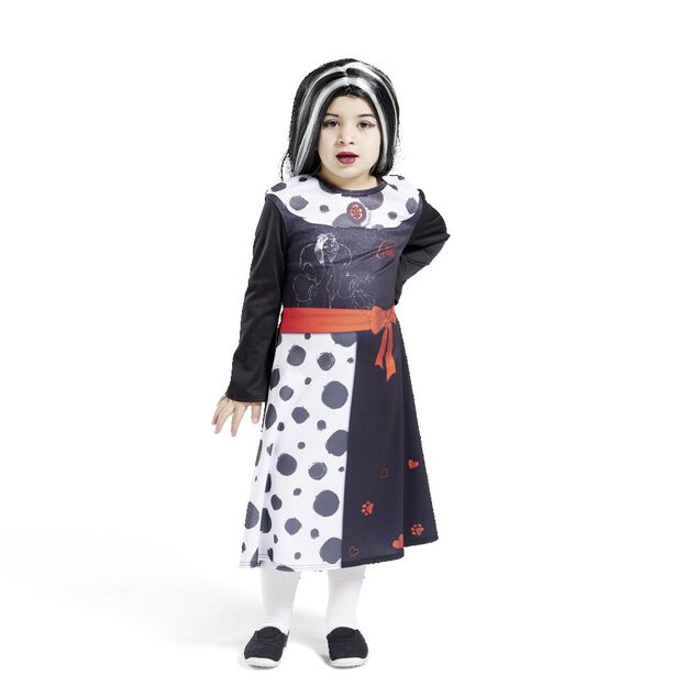 D&eacute;guisement enfant Cruella robe 5/6 ans