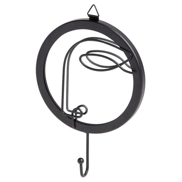 Crochet miroir design visage