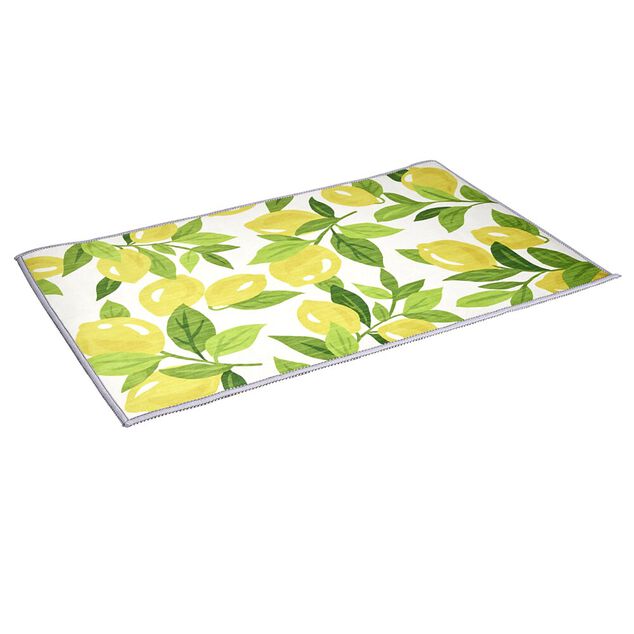 Tapis en velours motif végétal 50x80cm (2 modèles)