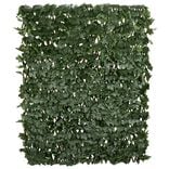 Treillis extensible avec feuillage artificiel vert 200xH100cm