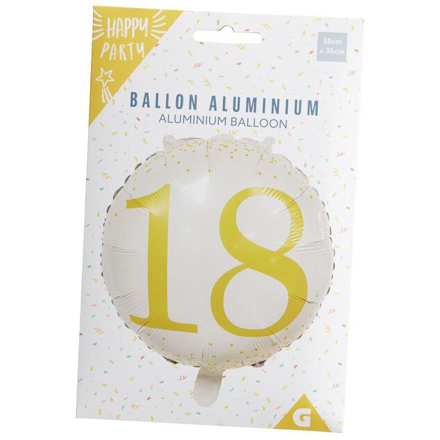 Ballon alu 18 ans &Oslash;46cm