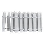 Barrière blanche pour village de Noël L.40 cm