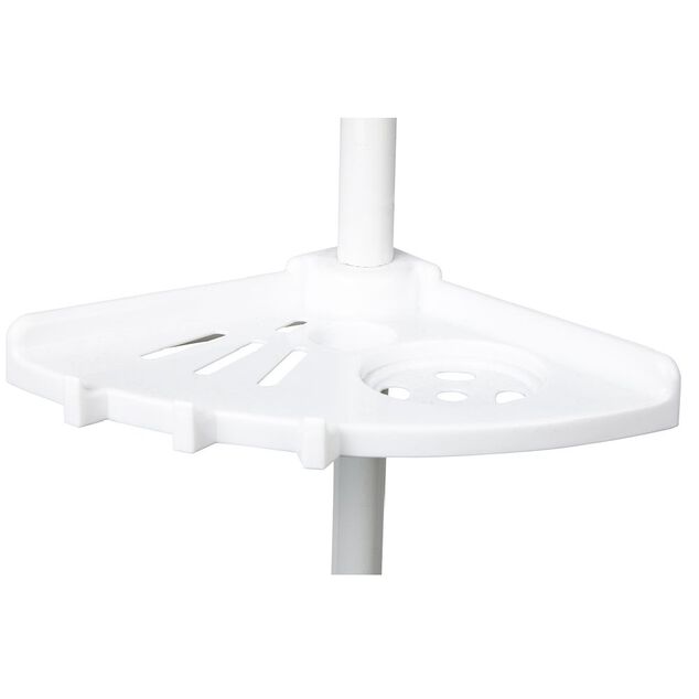 Étagère d'angle de douche extensible