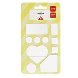 Miroir adhésif de tailles différentes - 10 pièces