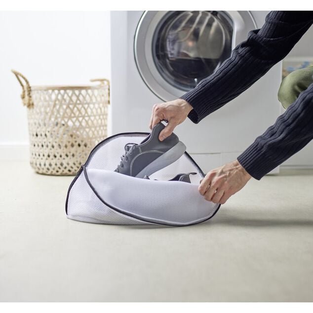 Sac de lavage filet zip pour chaussures 23x40cm