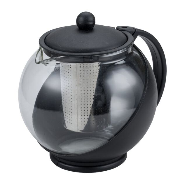 Théière en verre 1,2L avec infuseur en inox