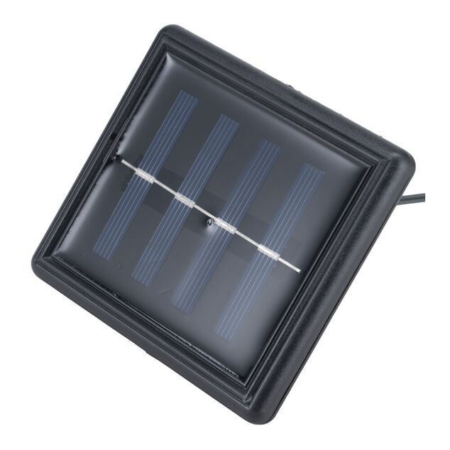 Guirlande ext&eacute;rieure solaire rideau feuillage li&egrave;re 192LED 150x150cm