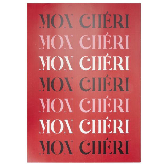 Poster x3 th&egrave;me amour 50x70cm (2 mod&egrave;les)