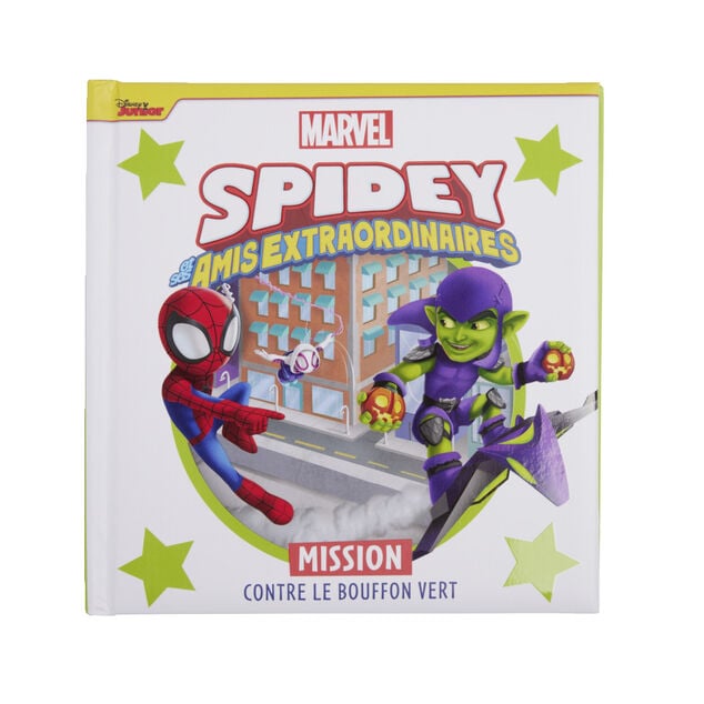 Livre d'histoire Disney Marvel Spidey - Mission contre le Bouffon Vert 32 pages