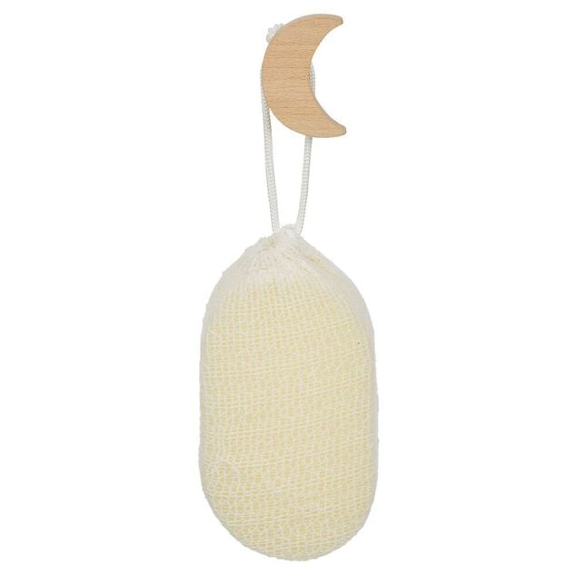 Crochet en bois forme lune, &eacute;toile ou nuage