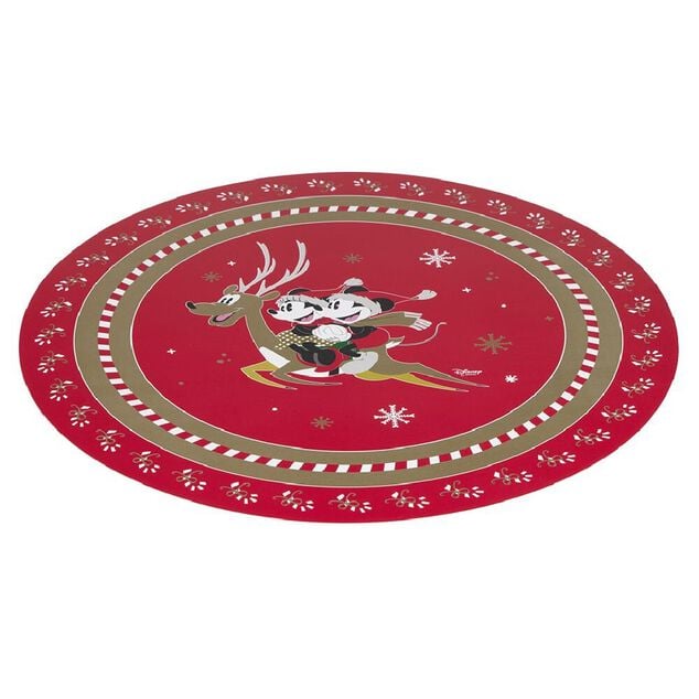Set de table Disney Mickey &Oslash;35cm - rouge ou vert