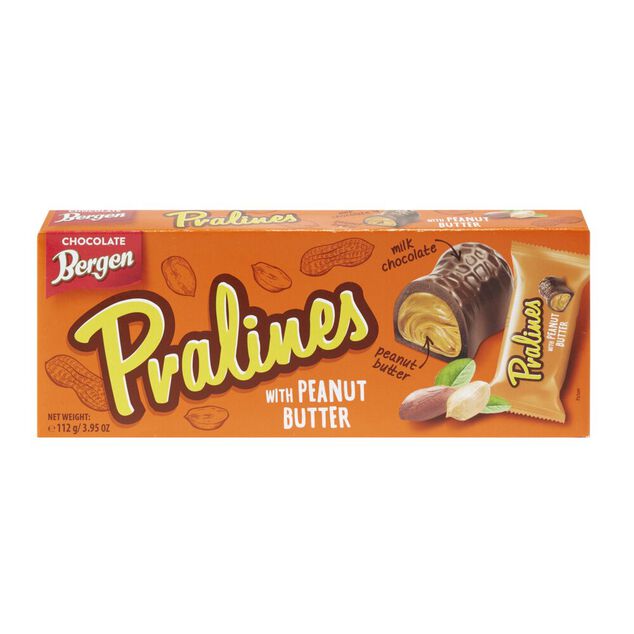 Biscuit pralines chocolat au lait et beurre de cacahuète 171g