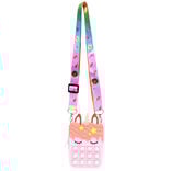 Sac bandoulière enfant pop it licorne 9x4xH13,5cm (3 modèles)