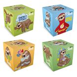 Boîte de mouchoirs motif paresseux 56 feuilles à 3 plis