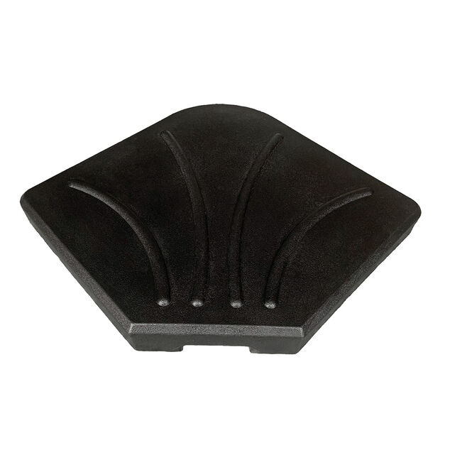 Dalle de lestage noire en b&eacute;ton 25 kg