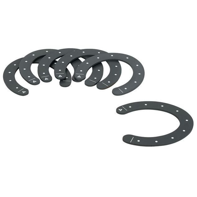 Lancer fer &agrave; cheval en bois 9 pi&egrave;ces