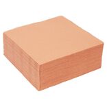 Serviette jetable 33x33cm Terracotta x40