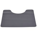 Tapis WC  en vinyle gris