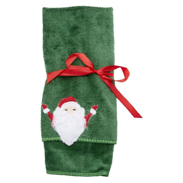 Serviette en tissu motif No&euml;l 50x30cm (4 mod&egrave;les)