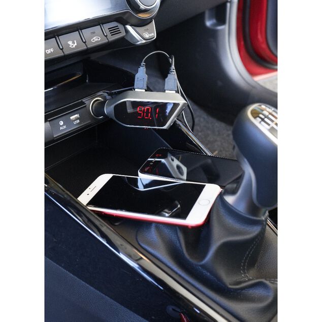 Transmetteur FM Bluetooth kit mains libres pour voiture
