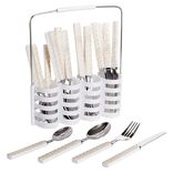 M&eacute;nag&egrave;re 24 couverts + pr&eacute;sentoir